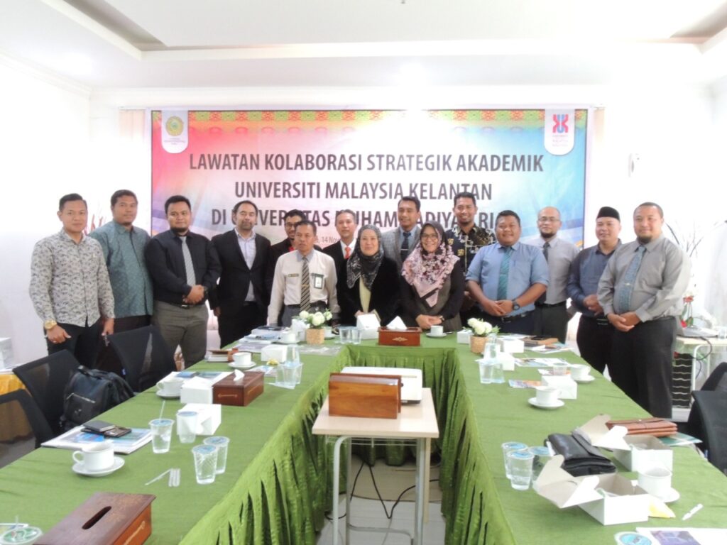 Perkuat Kerja Sama Dengan Universiti Malaysia Kelantan UMRI kedatangan 5 Orang Profesor